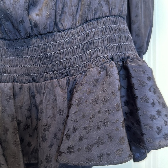 NEW KATHARINE KIDD Penelope Top SIZE large Dark Navy blue - Picture 9 of 11